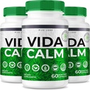 rize labs - Vida Calm Advanced Formula Κάψουλες, παρέχει μέγιστη δύναμη, για το άγχος, την ηρεμία, την χαλάρωση, συμπλήρωμα (180 κάψουλες)