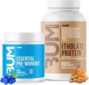 RAW Whey Isolate protein Toz & Essential Pre-Workout Sche