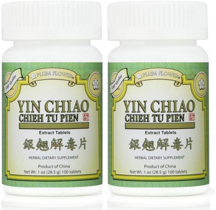 Tesis Çiçek Yin Chiao Chieh Tu Extract, 100 Tablet (2-Pack)