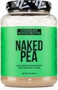 Çıplak Pea - Chocolate Peanut Butter Protein ABD ve Kanada Çiftçileri, Organik Cocoa, Organik Piramit Şeker - Hayır GMO, Hayır Soy ve Gluten Ücretsiz, Yardım Büyüme ve Kurtarma - 21 Hizmet