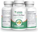 Logos Beslenme-Liver CS Plus-60 Güçlü Liver Detox Formula Veggie Caps-Increasing Glutathione and Lowering Oxidative Stress.