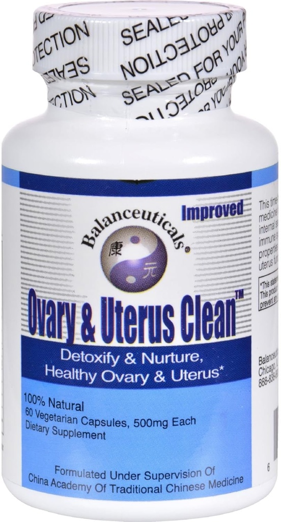 Birsppy Balanceuticals Ovary ve Uterus Clean - 500 mg - 60 Capsules