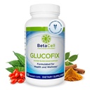 Glucofix - Berberine Supplement - Cinnamon, Gymnema, Berberine, Bitter Melon ve Turmeric - 120 Capsules
