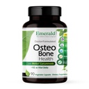 EMERALD LABS Osteo Οστική Υγεία - Ανοσολογική Υποστήριξη & Οστική & Κοινή Συμπλήρωμα με Βιταμίνη D3, K2, Ασβέστιο, Μαγνήσιο, OptiMSM, Meriva Φυτοσώματα & Περισσότερα - 90 Καψάκια Φυτικών