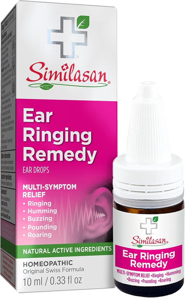 Similasan Ear Ringing Remedy Ear Drops 0.33 Ounce Şişe