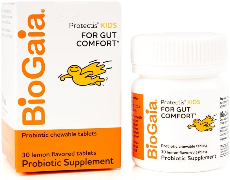 BioGaia Probiyotik Chewable Tabletler, Box Basit ve Kolay Yol Digestive ve Immune Health, 30 Count