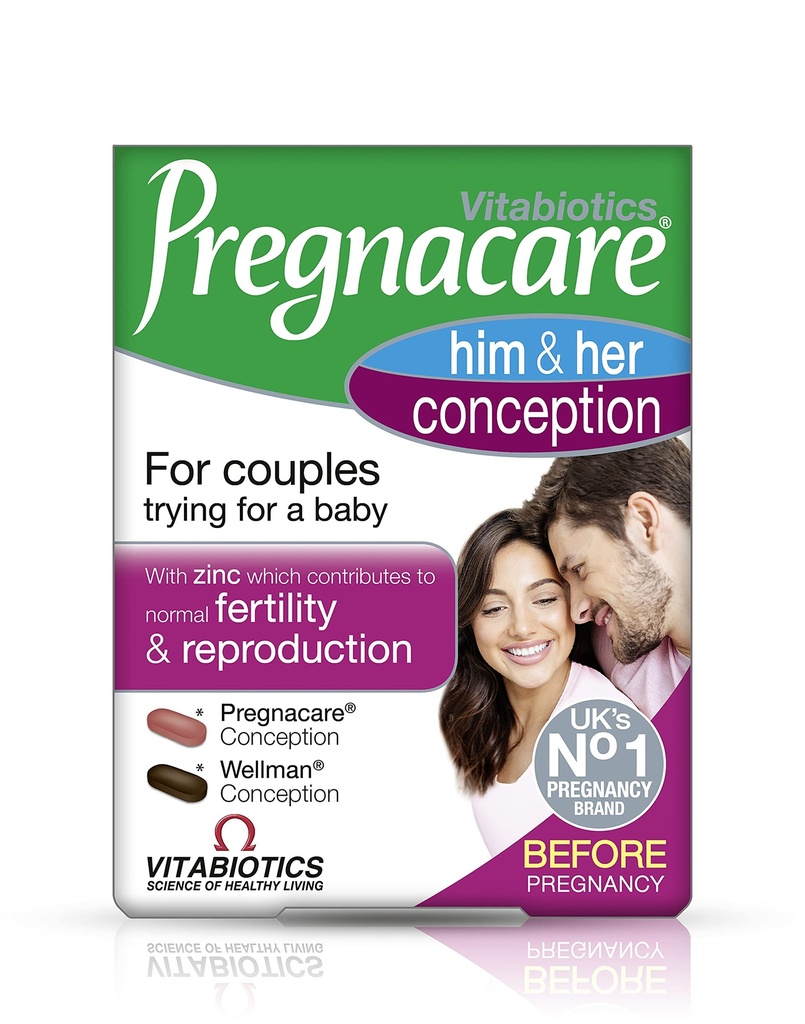 Vitabiyotikler - Pregnacare - His & Her Conception - 2x30 Tabletler