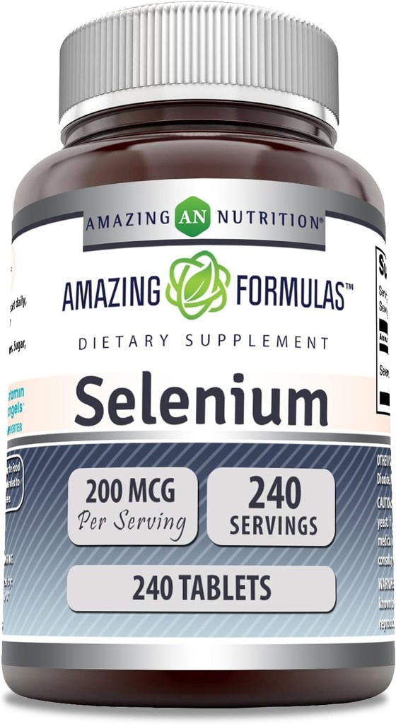 Amazing Formulas Selenium 200 Mcg 
