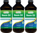 En İyi Doğallar% 100 Pure Neem Oil, 100% Cold Pressed ve Unrefined - 16 OZ (3 Şişe)