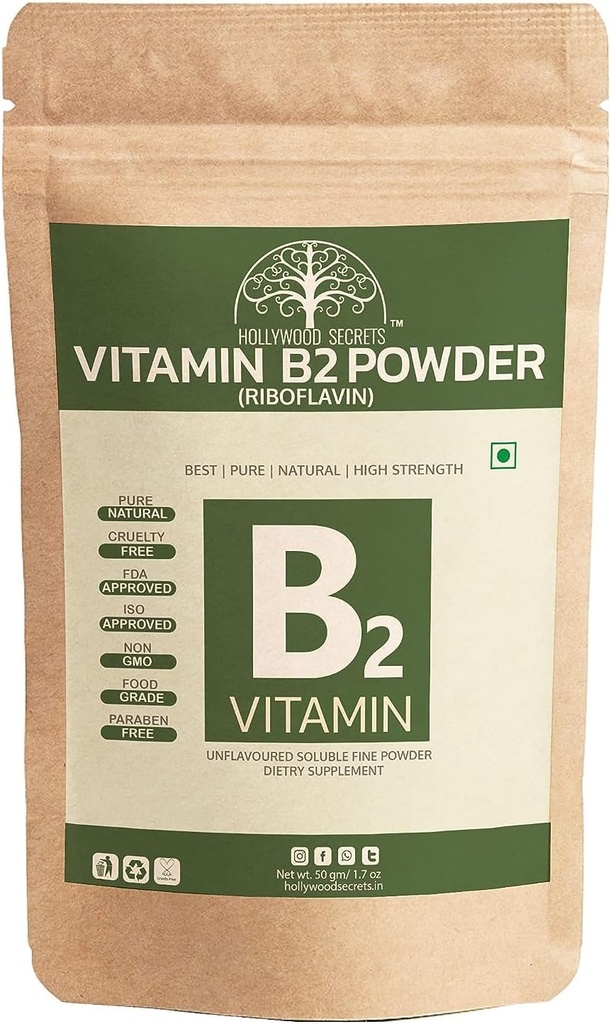 ATS Βιταμίνη B2 Ριβοφλαβίνη Κόνις 50gm