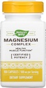 Nature's Way Premium Magnezyum Kompleksi, hizmet başına 500 mg, 100 Capsules
