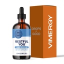 Vimergy Melatonin 5 mg - Doğal Uyku Yardımı - Uyku Tamamı - Asleep Faster & Stay Asleep Longer - Non-GMO, Gluten-Free, Kosher, Soy-Free, Vegan, Paleo (115 mL)