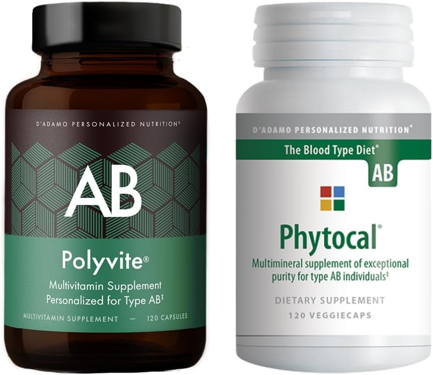 D'Adamo Kişiselleştirilmiş Beslenme - Optimal Health Stack (Kan Türü AB)