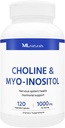 ML Naturals Choline & Myo-Inositol 120 Sebze Kapsülleri, NSF-Cerated & cGMP-Compliant