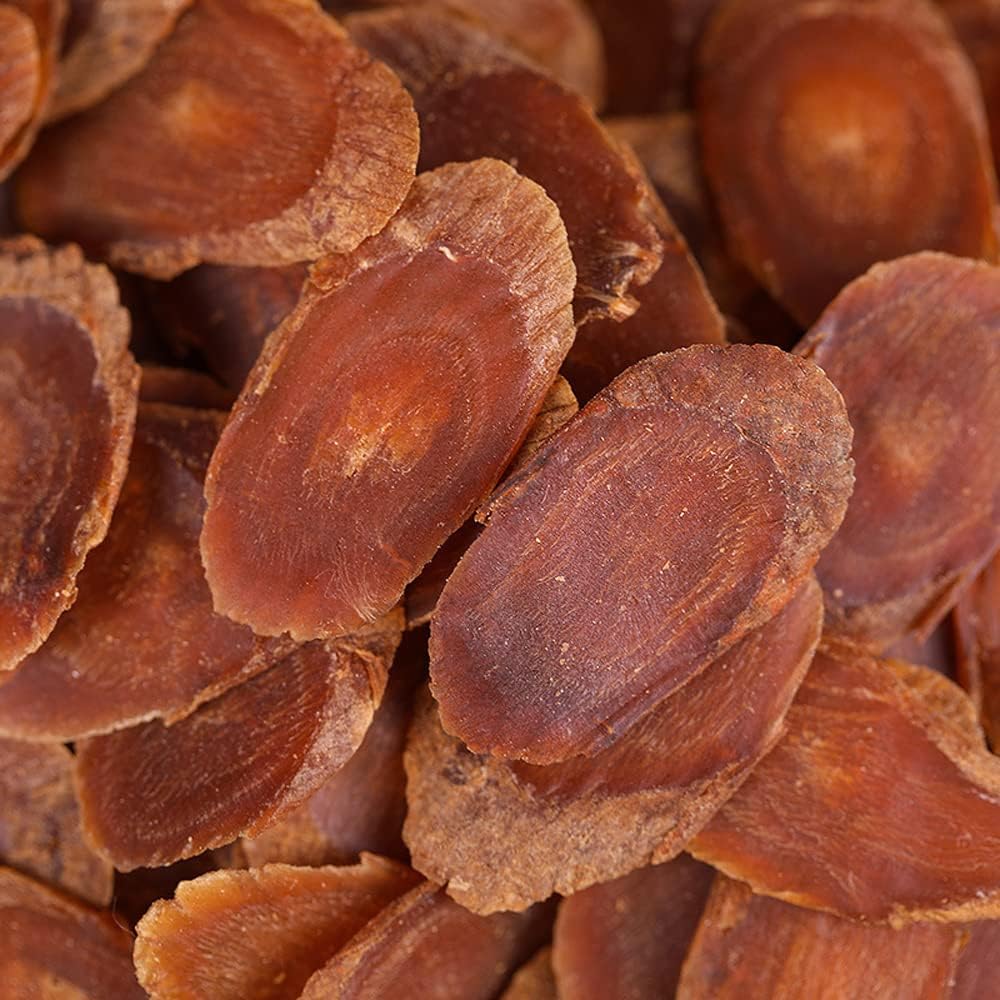 18 Yıl Red BTC Slices Korean Ginseng Red Panax Koreli Red BTC Kökleri Slice Korean Ginsengi Kırmızı Panax BTC Slices Red BTC Slices Red BTC Slice (100 Grams /0.22 lbs)