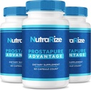 (3 Pack) Prostapure Capsules, Prostapure Avantajı Prostate Supplement, Resmi All- Natural Advanced Formula, Prosta Pure Yorumlar (180 Capsules)