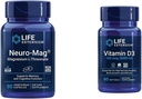 Life Extension Neuro-mag Magnezyum L-threonate and Vitamin D3 Supplement Sche for Brain, Bone and Immune Health