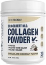 Dr. Colbert, MD Hydrolyzed Collagen Toz | Chocolate Coconut Flavor | İlahi Sağlık tarafından | Tip I, II, III Collagen | Sağlıklı Saç, Skin, Nails ve Ortaklar | DW Bölgesi | 630g | 30 Hizmet