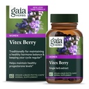 Gaia Herbs Vitex Berry, Chasteberry, Kadınlar için Hormon Dengesi, Vegan Liquid Capsules, Black 60 Count