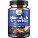 Diosmin Hesperidin 1000 mg Yetişkinler için Kompleks - Varicose Veins Desteği için Bitter Orange Supplement, Leg & Feet Blood Health - Diosmin & Hesperidin Supplements from Citrus Aurantium - 60 Count