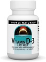 Source Naturals Vitamin D-3 2000 iu Supports Bone & Immune Health - Black Cherry Peach Flavor - 60 Hızlı Melt Tabletleri