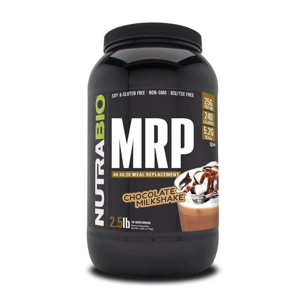NutraBio MRP – Tamam Meal Change protein Toz, 2.5lbs - Chocolate
