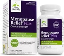 Terry Natural Menopause Relief Plus - Menopause Symptom Supplement - Supplement to Aid Against Occasional Tiredness & Night Ters - Supplement with Rhodiola & Black Cohosh - 60 Capsules