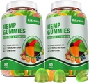 Uyku için Gummies, Ağrı, Endişeli Yüksek Potency Edible Gummies Ekstra Güçlü Organik Hemp Petrol Ekstra Vegan Ayı Gummy (2 Packs)