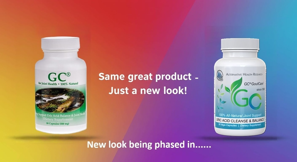 GC GutCare 6 Πακέτο Φιάλης - Διαχείριση ουρικού οξέος και κοινή υποστήριξη με κουρκούμη, σκόρδο, γαϊδουράγκαθο γάλακτος και πολλά άλλα - (90 κάψουλες σε κάθε φιάλη x 6)