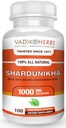 Vadik Herbs sertifikalı Organik Shardunika (Gymnema sylvestre, Gurmar) Toz (100 vegicaps) | Premium Güvenlik Testli Kalite | 1971'den beri Güvendi