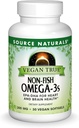 Source Naturals Vegan True, Non-Fish Omega-3s, EPA-DHA Kalp ve Beyin Sağlığı *, 300 mg - 30 Vegan Softgels