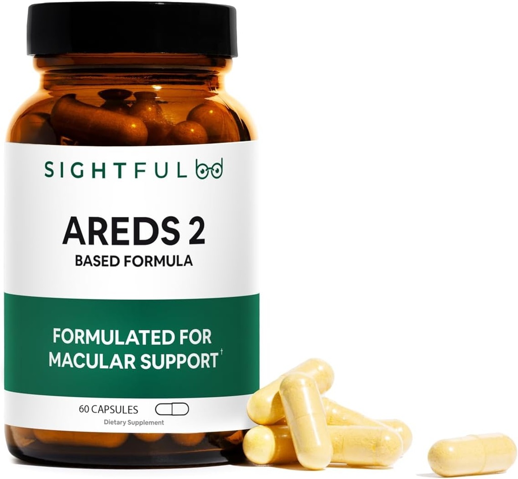 AREDS 2 Temel Formula Göz Vitaminleri (60 Kont) Lutein & Zeaxanthin | ABD Made
