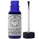 OMS Natural Eyelash Büyüme Serum - Premium Eyelash Enhancing Formula with Castor Oil & Batana Oil Organic - Tier, Longer Lashes and Eyebrows in 5 Weeks, 8-12 Moon Supply - Made in USA (15 ml)