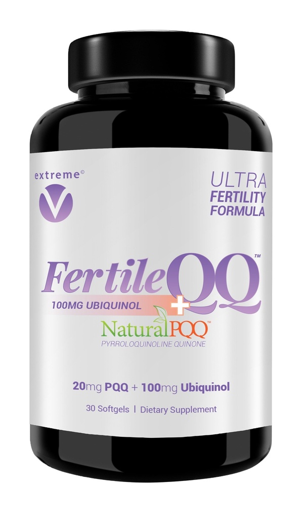 FertileQ ULTRA Ubiquinol (QH) artı PQ ile BOOST Mama'nın 2B Doğal Reproductive Desteği, Mitonochdria Yumurta Hücre Sağlığı Desteği için #1 Formula - Doktor Önerilen Fertness Formula.