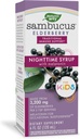 Nature's Way Sambucus Elderberry Nighttime Syrup για παιδιά με μελατονίνη, ανοσοποιητική υποστήριξη*, 4 Fl Oz
