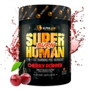ALPHA LION Superhuman Burn - 1 Metabolism ATM Pre Workout and Thermogenic Fat Burner for Men – Appetite Suppressant ve Kilo Kaybı Tamam (21 Hizmetler, Sweet Black Cherry Flavor)