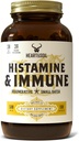 HEART & SOIL Histamine and Immune Support – 3000mg DAO Enzyme Συμπληρώματα με Bovine Thymus, Selenium & Vitamin A – Μη ΓΤΟ, αλλεργιογόνο- 180 κάψουλες