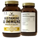 HEART & SOIL Histamine and Immune Support – 3000mg DAO Enzyme Συμπληρώματα με Bovine Thymus, Selenium & Vitamin A – Μη ΓΤΟ, αλλεργιογόνο- 180 κάψουλες