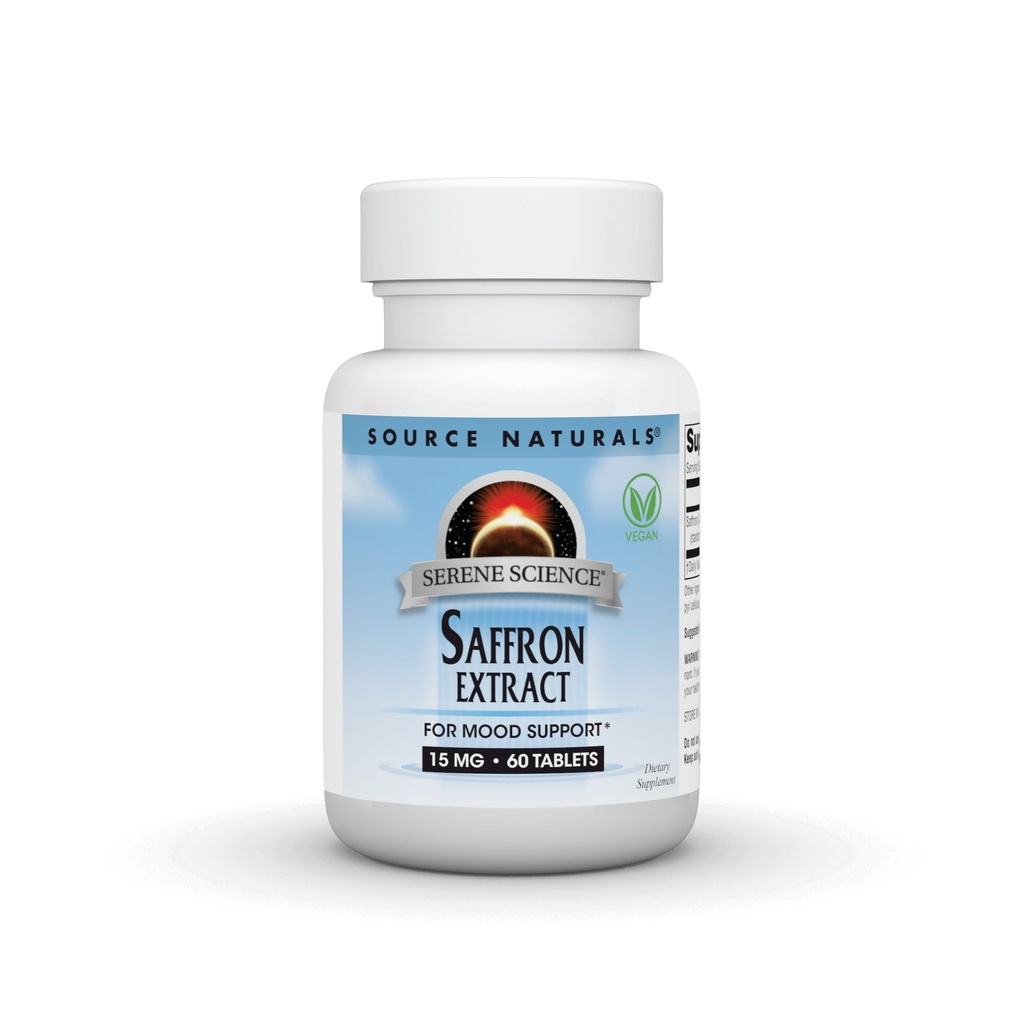 Source Naturals Serene Science Saffron Extract, for Mood Support* - 60 Tablet