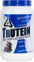 Vücut Beslenme Trutein Yüksek Protein Tozu:% 45 Whey,% 45 Casein,% 10 Egg White protein Shake Mix, Low sodyum, Low Carb Protein Supplement Toz Erkekler ve Kadınlar için, Kurabiyeler ve Krem, 2lb