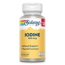 Solaray Iodine 500 mcg, συμπλήρωμα ιωδίου για υγιή υποστήριξη Adrenal και Thyroid, ενέργεια, μεταβολισμός, και εστίαση, ιωδιούχο κάλιο, Vegan, εγγύηση επιστροφής χρημάτων 60 ημερών, 90 υπηρεσίες, 90 VegCaps