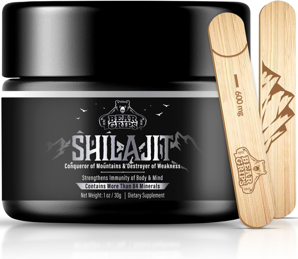 Shilajit Pure Himalayan Organic - Pure Himalaya Shilajit Supplement - Original Shilajit for Men Pure Shilajitwear with 85+ Trace Minerals and Fulvic Acid, Support Metabolism & Immune System - 30g