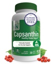 Sağlık Thru Beslenme Capsanthin 40 mg - Ultimate Eye Supplement | Sağlıklı Vizyon Desteği ve Mavi Işık Koruma Kuru Göz Yardımı Capsicum Annuum | 30 Paket