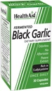 HealthAid Fermented Black Garlic – Once-Daily Odorless Softgel | 30 Softgels | S-Allylcysteine | Vegan & Non-GMOMO