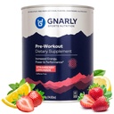 Gnarly Beslenme Doğal Pre-Workout Toz, Strawberry Lemonade – NSF Contents Sertifikalı, Endurance & Recovery – Vegan Pre-Workout, Sports Nutrition – Strawberry Lemonade Caffeine Free, 14.82 oz