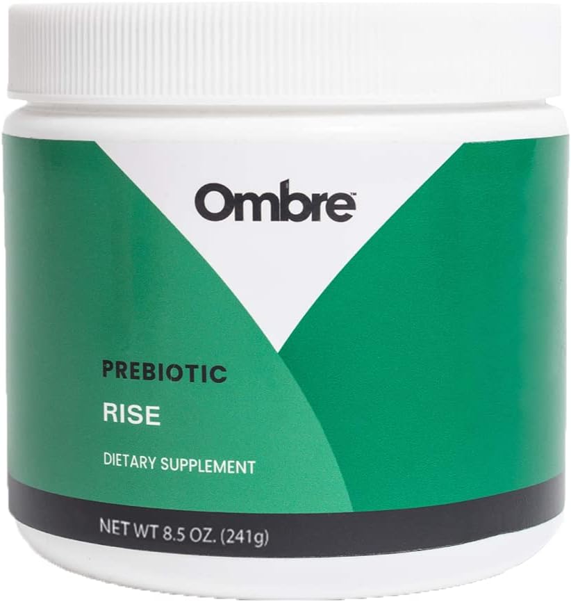 Ombre Rise Prebiyotik Toz Fiber Supplement, Supports Digestive Regularity and General Wellness, Water ► Fast-Absorbing ve Stomach, Raf-Stable, 8.5-Ounce Tub, 30 Hizmetler