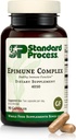 Standart Süreç Epimune Kompleksi - Vegan Immune System Support - Respiratory & Immune Health Supplement with Maitake & Turkey Tail Mushrooms - Vegan, Vegetarian & Gluten-Free - 90 Capsules