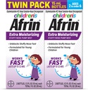 Afrin Çocuk Ekstra Moisturizing Nasal Mist, Non-Drowsy, Fast-Acting Decongestant for up to 12 Hour Thingsy Nose Relief, Children Ages 2 to 6, .5 fl oz (Pack of 2)
