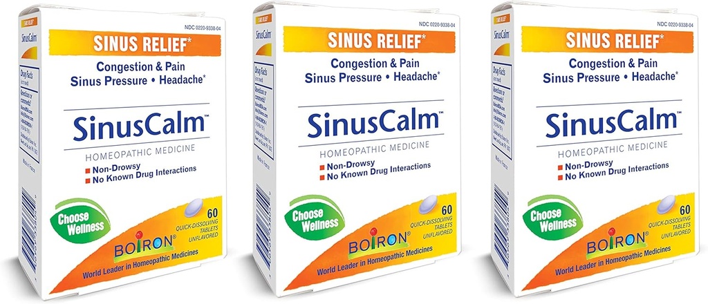 Boiron - Sinus Calm Sinus Relief - 1 Her - 60 TAB
