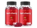 NutraChamps Tart Cherry Gummies - 3000 mg Tart Cherry Genery Tohumu - Uric Acid Cleanse Supplement - Antioksi, Joint Comfort, Flexality, Immune Health, Sleep - 60 Vegan Gummies (2-Pack)